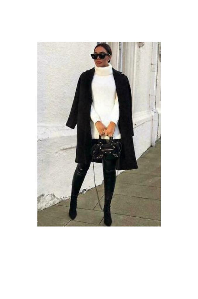 Ladies Polo Knitted Fluorescent Jumper - Bright & Stylish