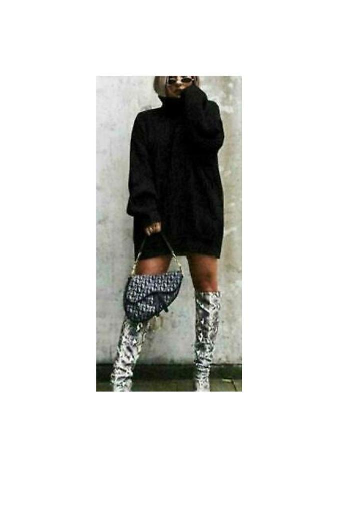 Ladies Polo Knitted Fluorescent Jumper - Bright & Stylish