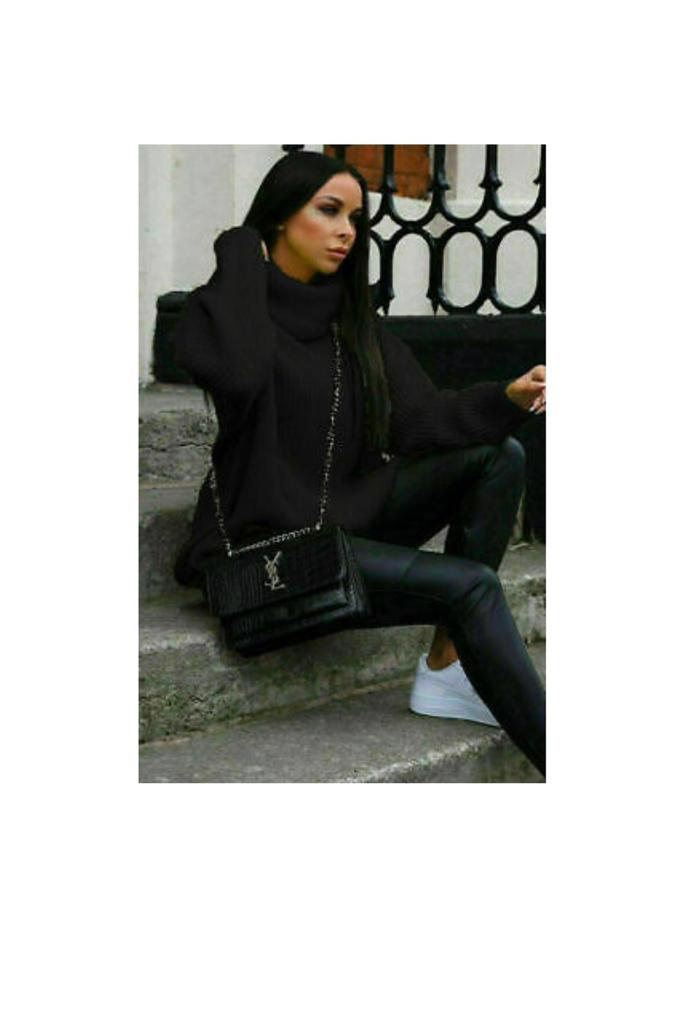 Ladies Polo Knitted Fluorescent Jumper - Bright & Stylish