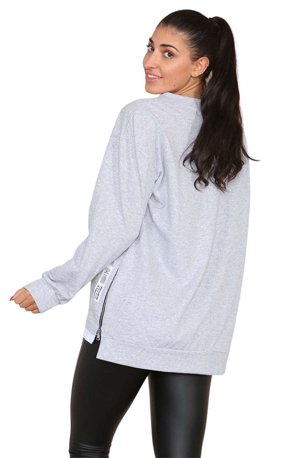 Ladies Side Zip Top - Contemporary Casual Bodysuit