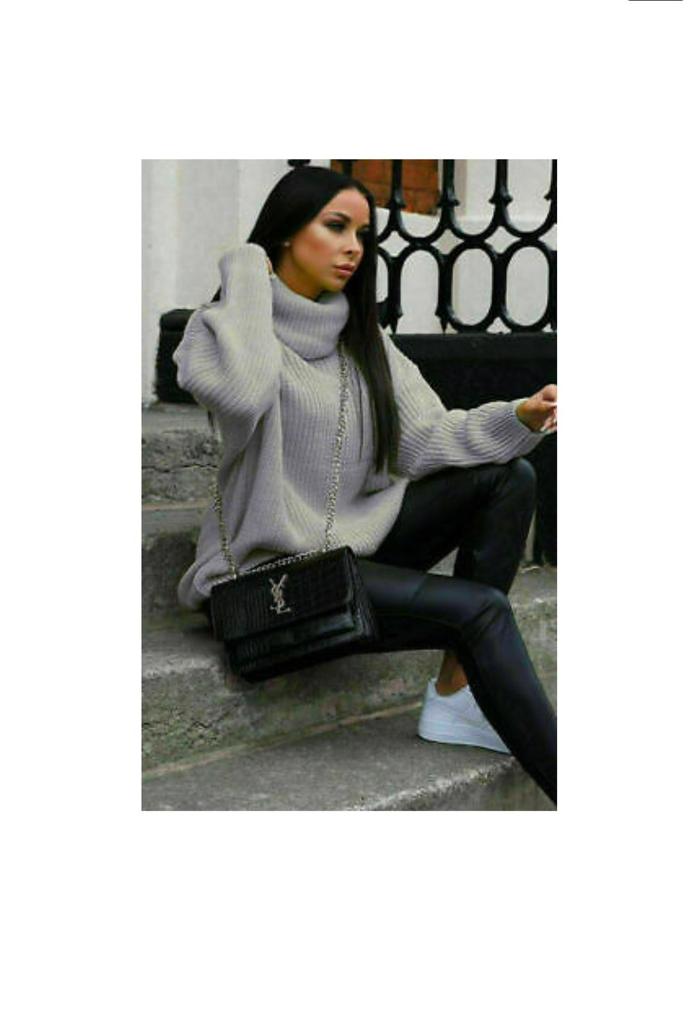 Ladies Polo Knitted Fluorescent Jumper - Bright & Stylish